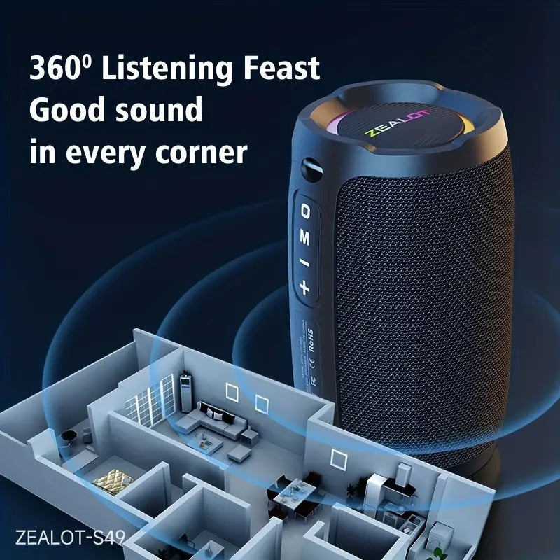 Altavoz portátil Bluetooth impermeable