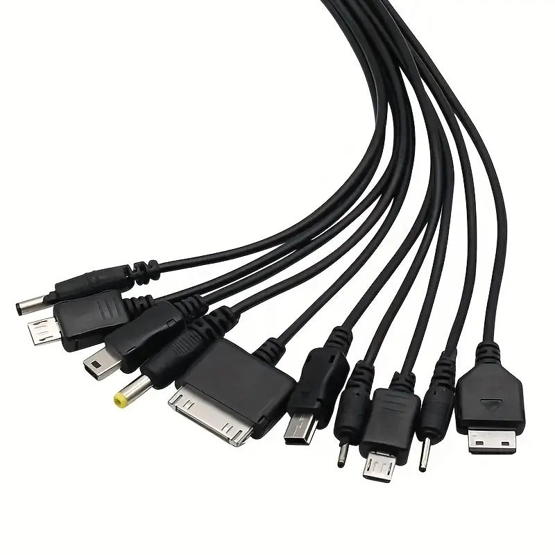 10-in-1 Multi-Functional Fast Charging Data Cable