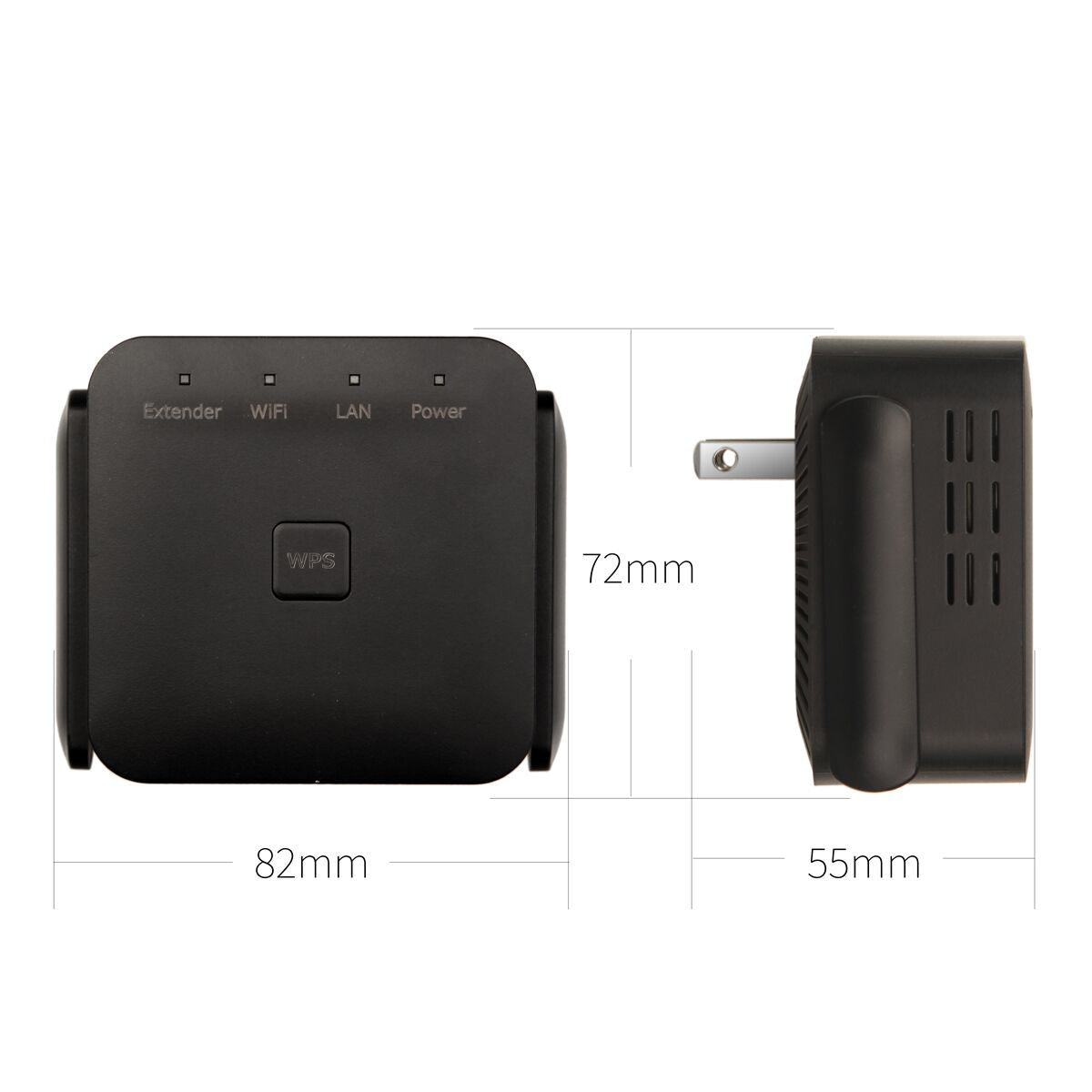 Amplificador y Repetidor de Señal WiFi Inalámbrico para el Hogar