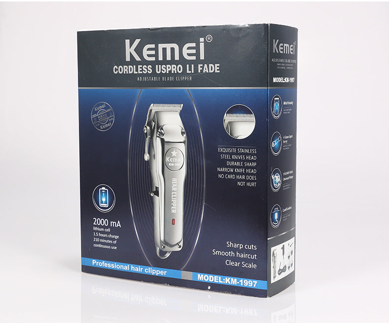Maquinilla eléctrica para hombre.