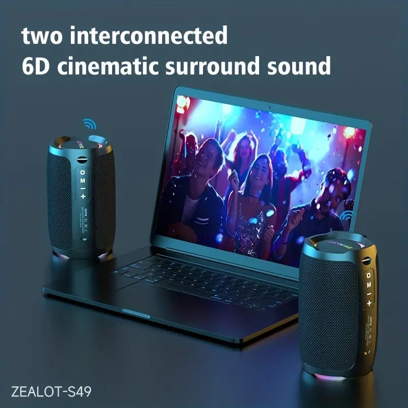 Altavoz portátil Bluetooth impermeable