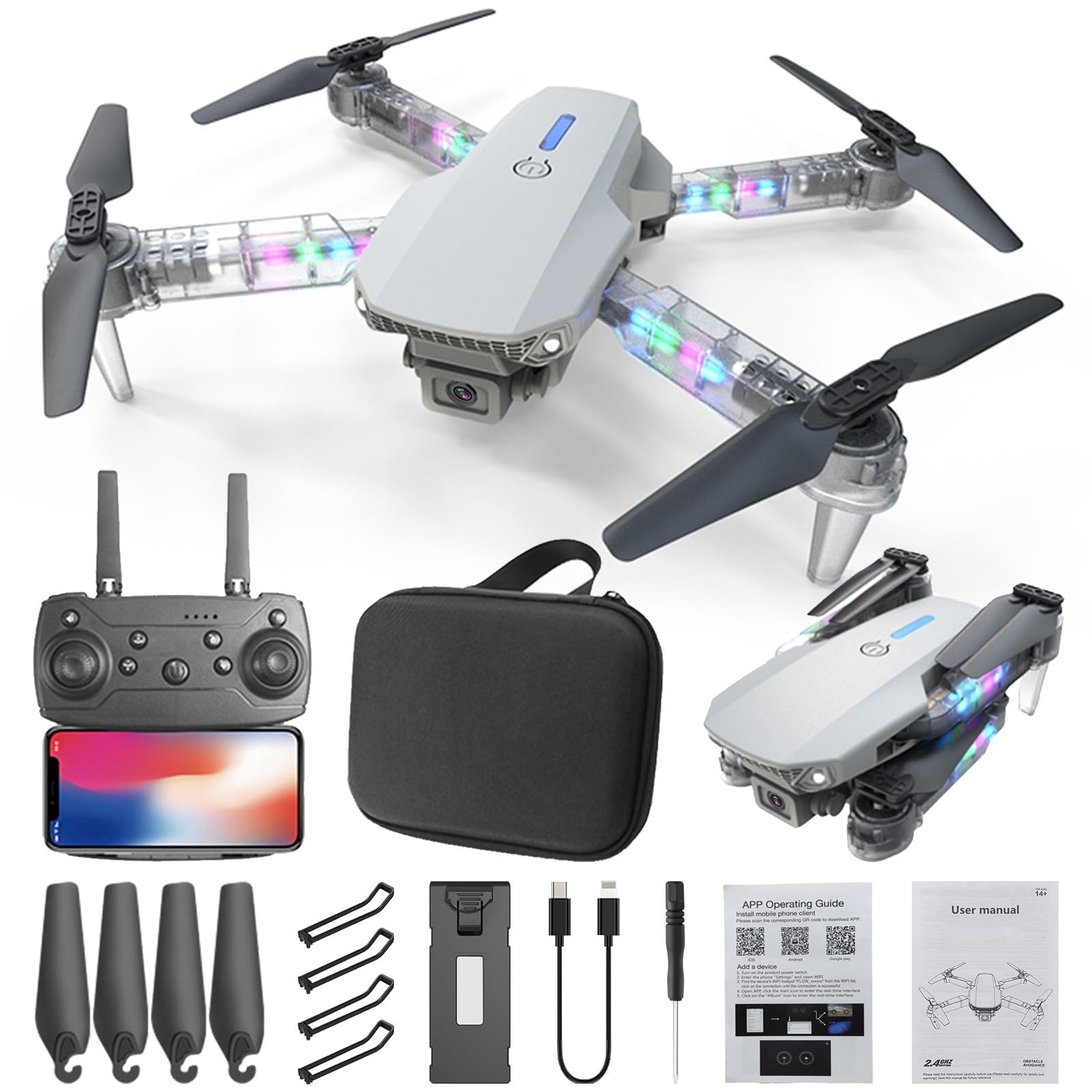 Drones con cámara para adultos.