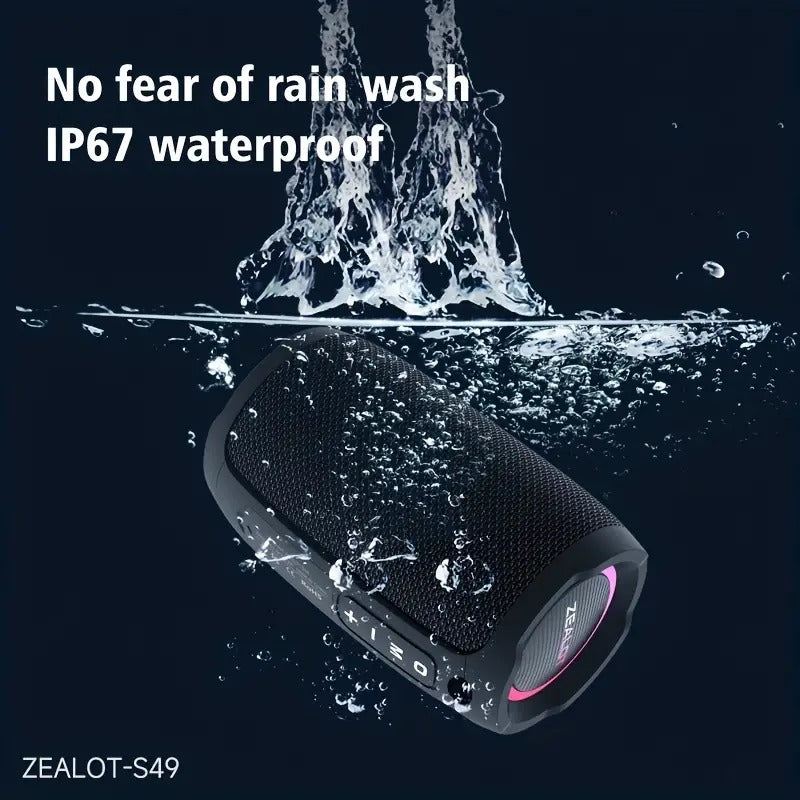Altavoz portátil Bluetooth impermeable